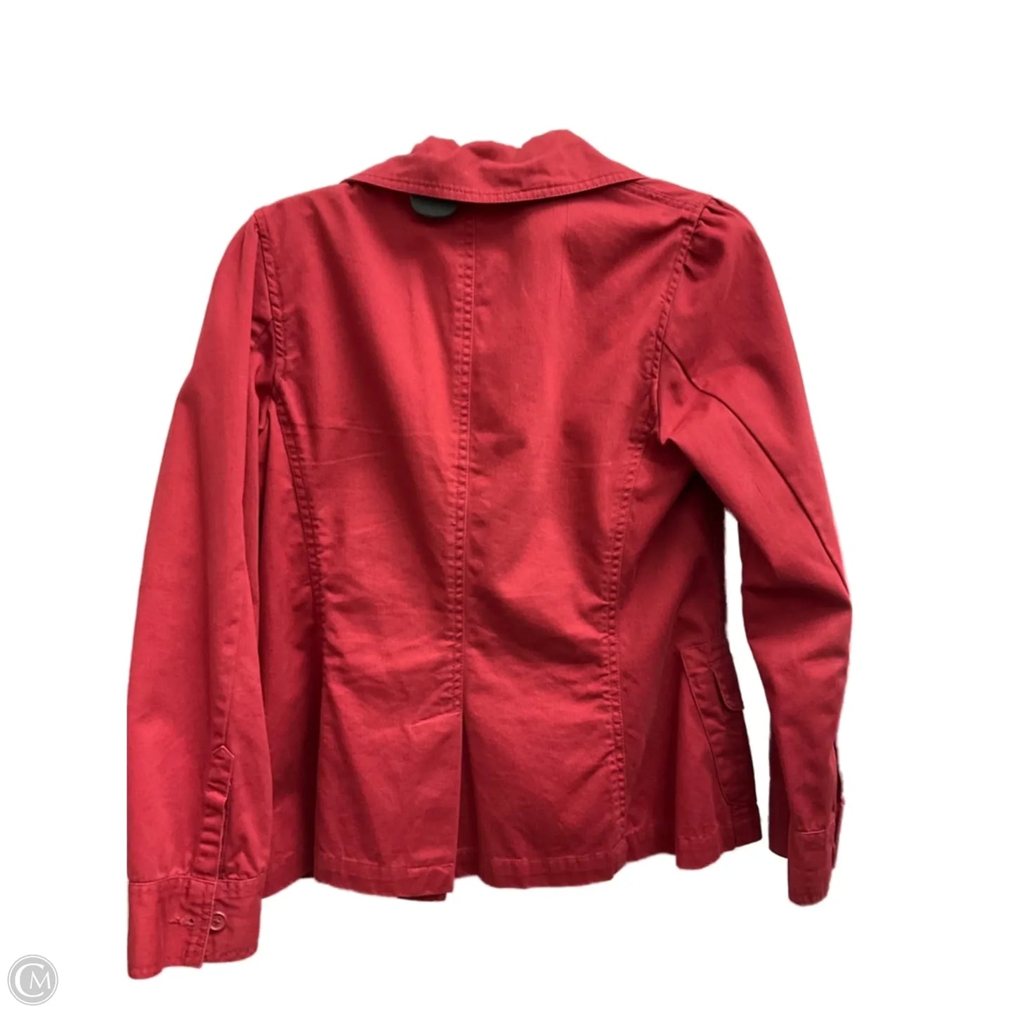 Jacket Denim By Cabi In Pink, Size: S