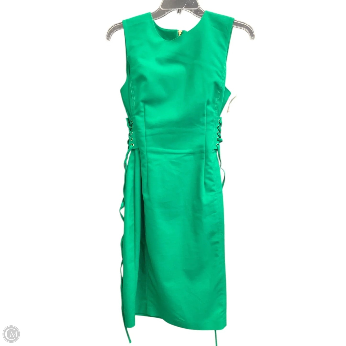 Dress Work By Calvin Klein In Green, Size: S