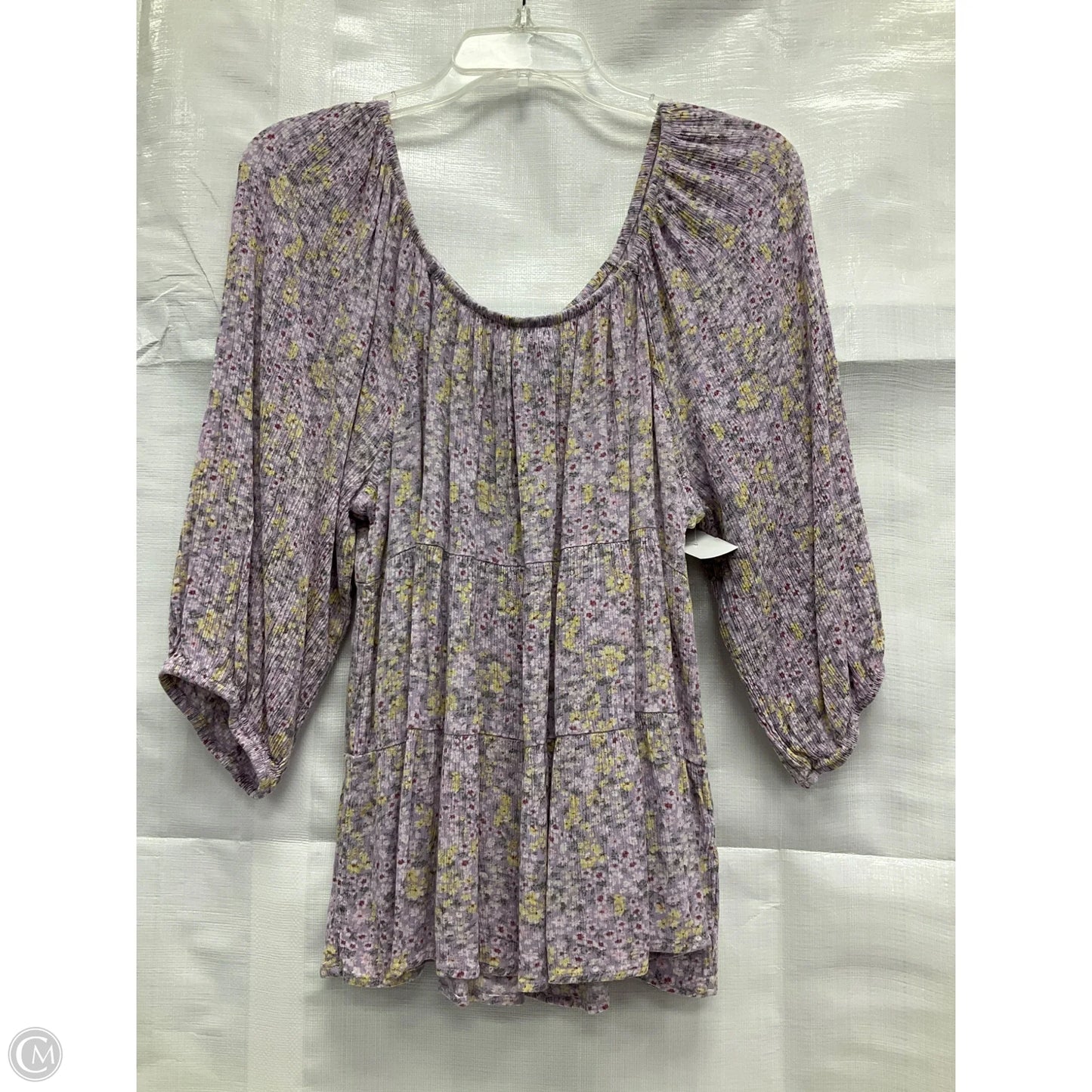 Top Long Sleeve By Hippie Rose In Purple, Size: Xl