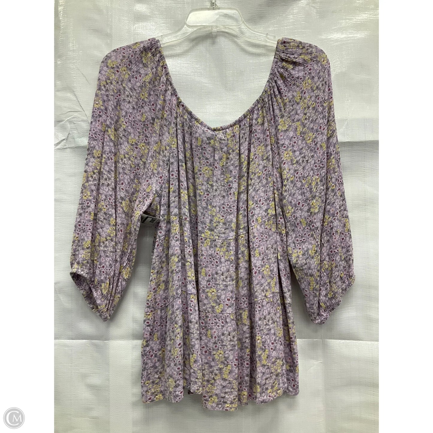 Top Long Sleeve By Hippie Rose In Purple, Size: Xl