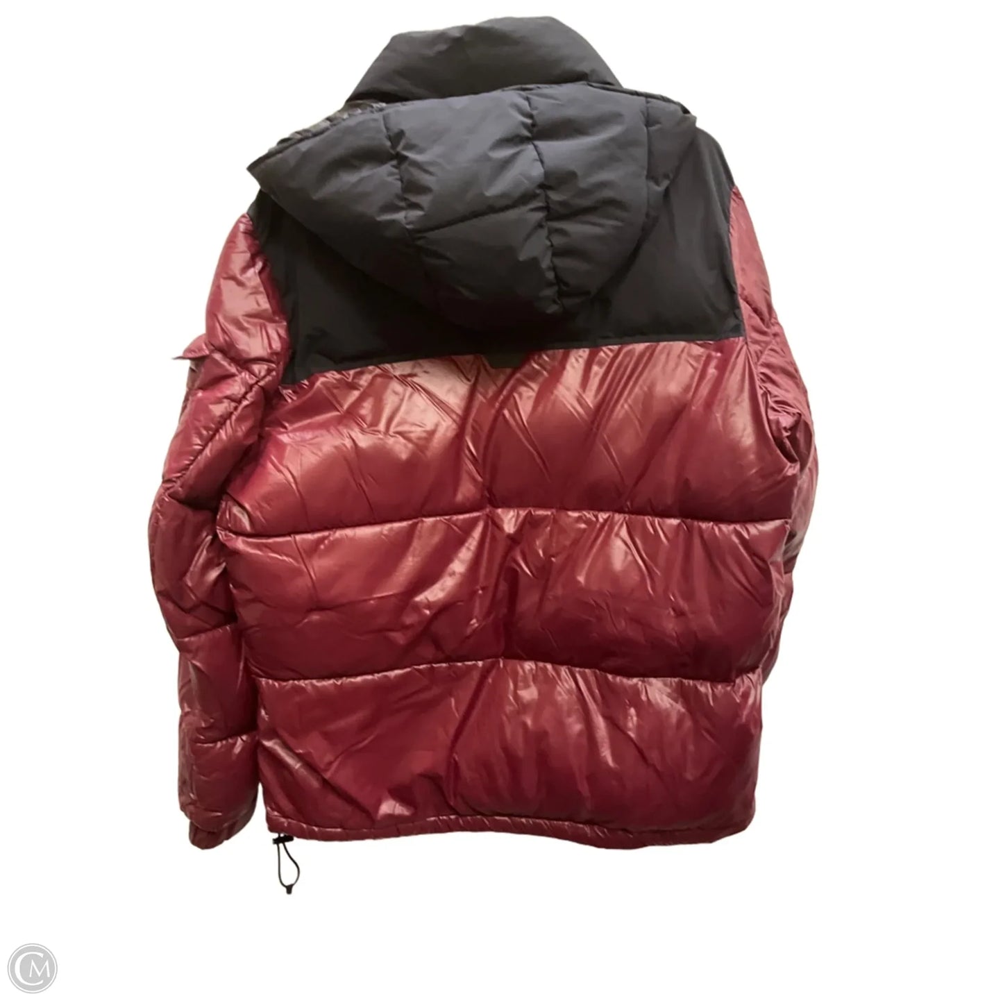 Coat Designer By Michael Kors In Maroon, Size: M