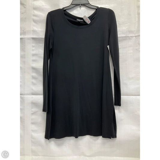 Top Long Sleeve By Eileen Fisher In Black, Size: S