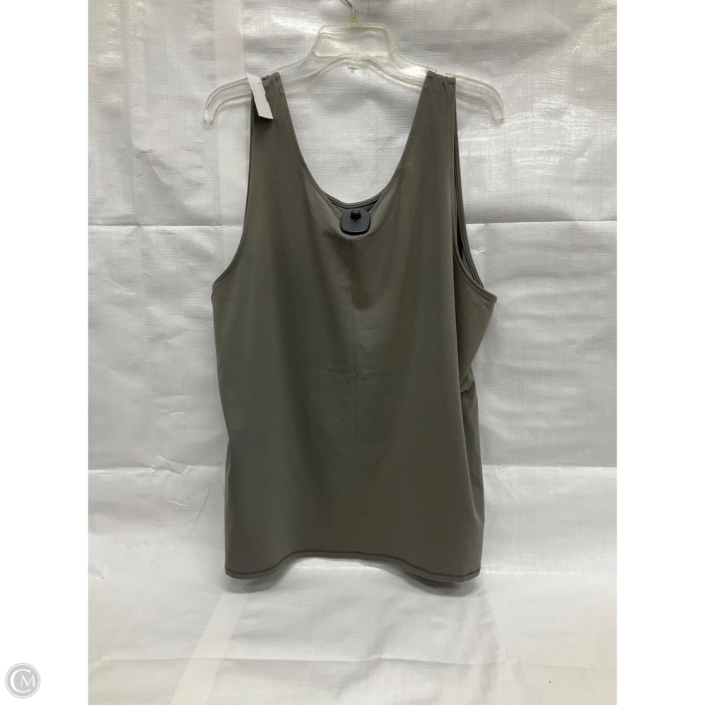 Top Sleeveless By J. Jill In Taupe, Size: 4x