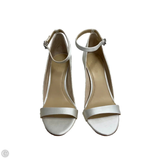 Shoes Heels Wedge By Vince Camuto In White, Size: 10