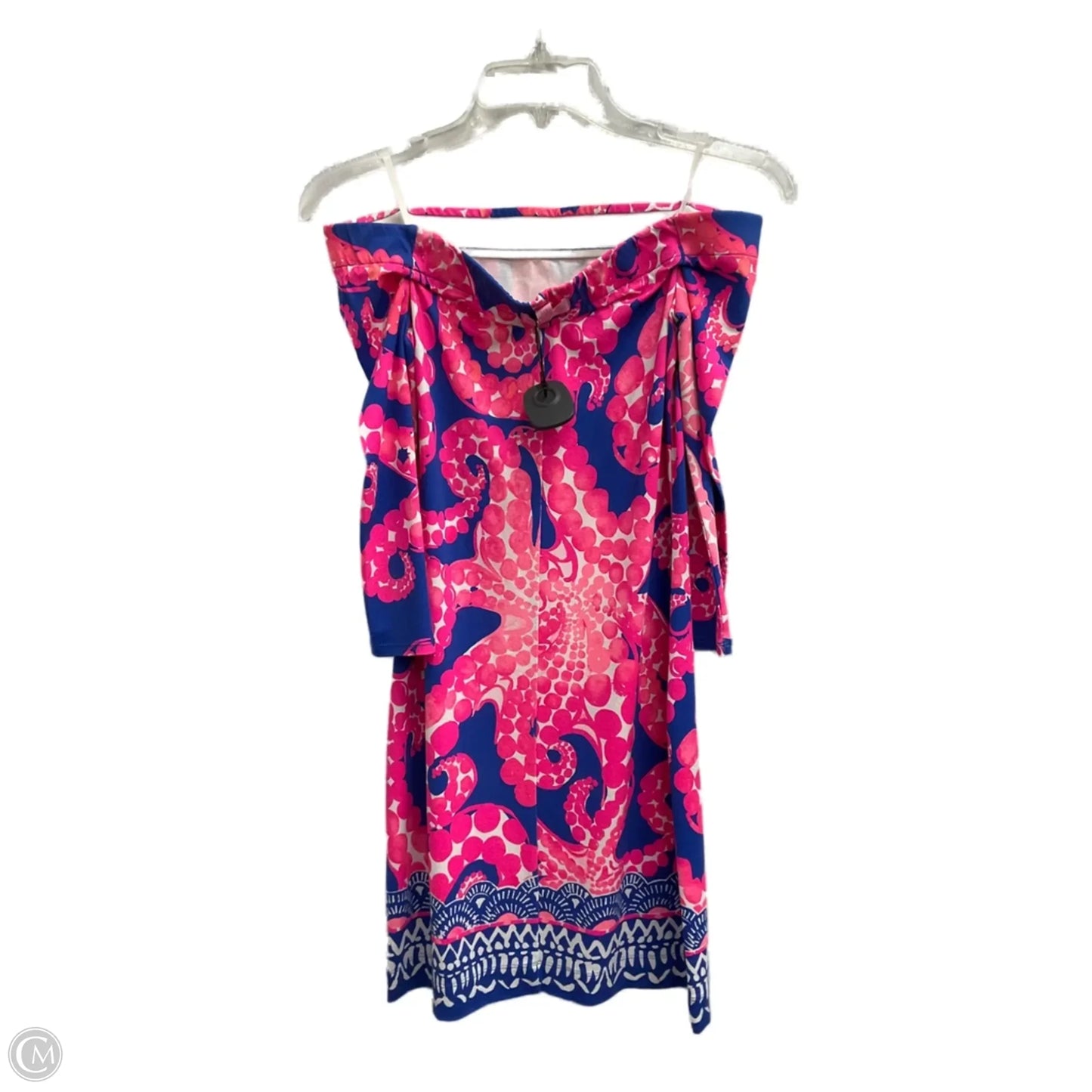 Dress Designer By Lilly Pulitzer In Blue & Pink, Size: Xxs