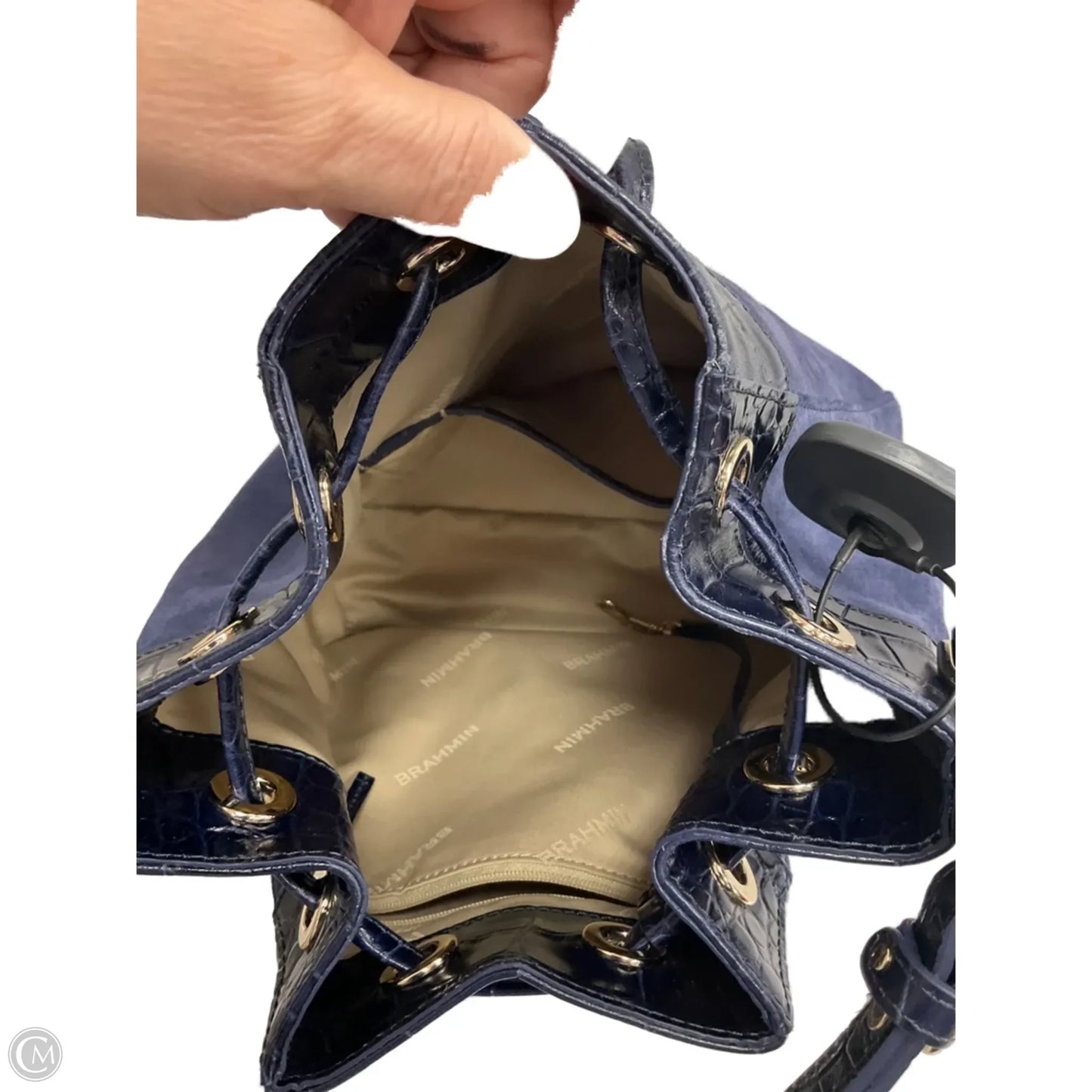 Crossbody Designer By Brahmin, Size: Medium