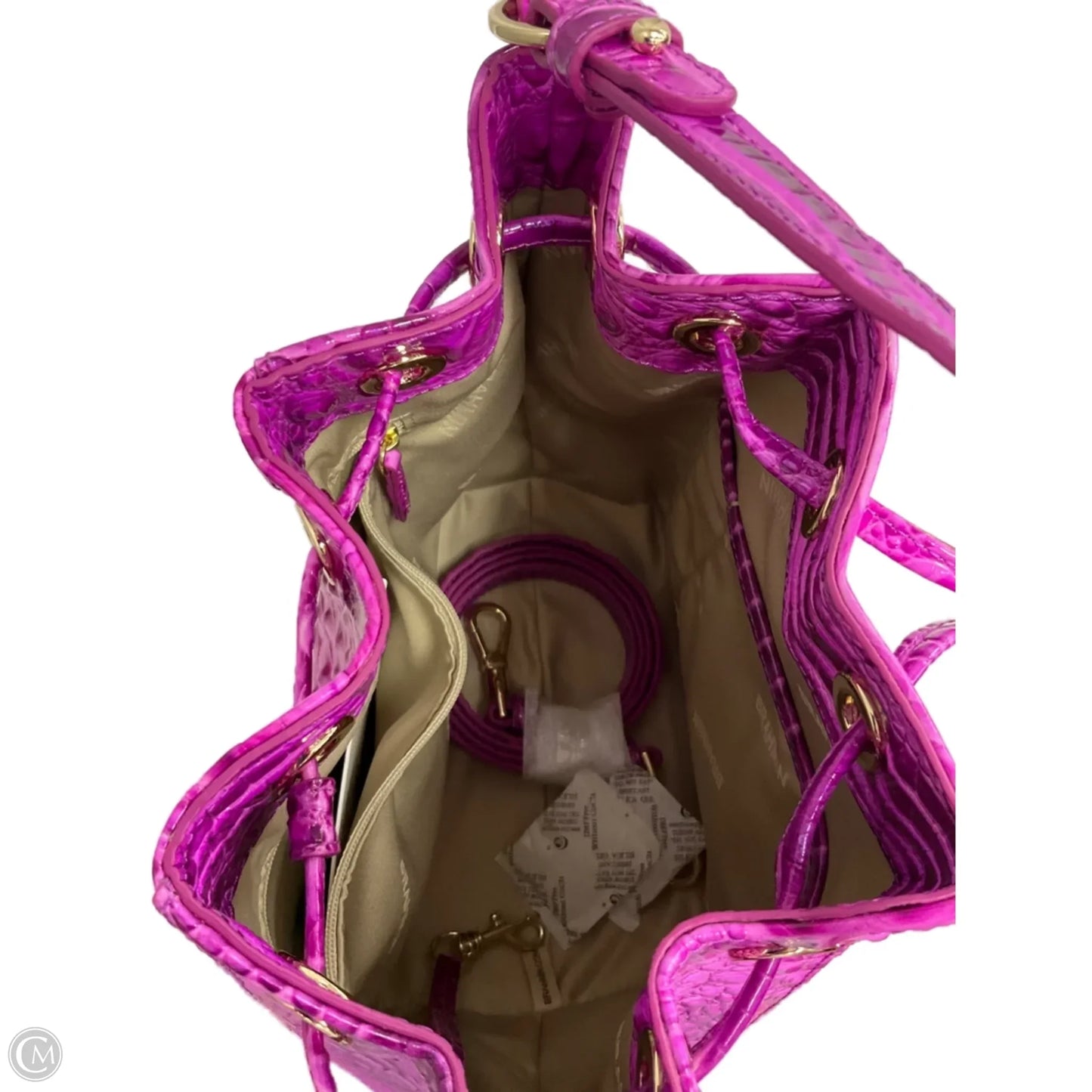 Handbag Designer By Brahmin, Size: Medium