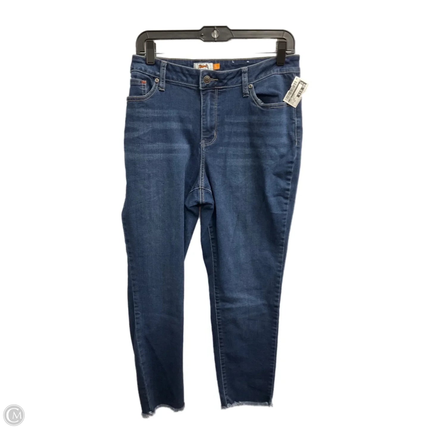 Jeans Skinny By Cmc In Blue Denim, Size: 16