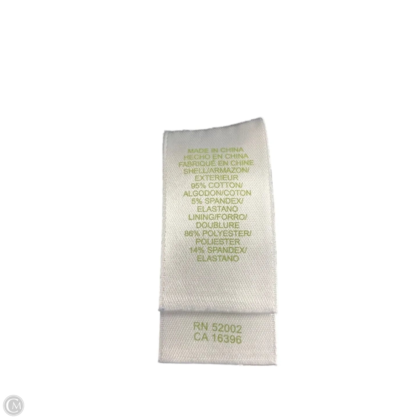 Athletic Skort By Liz Claiborne In Plaid Pattern, Size: 10