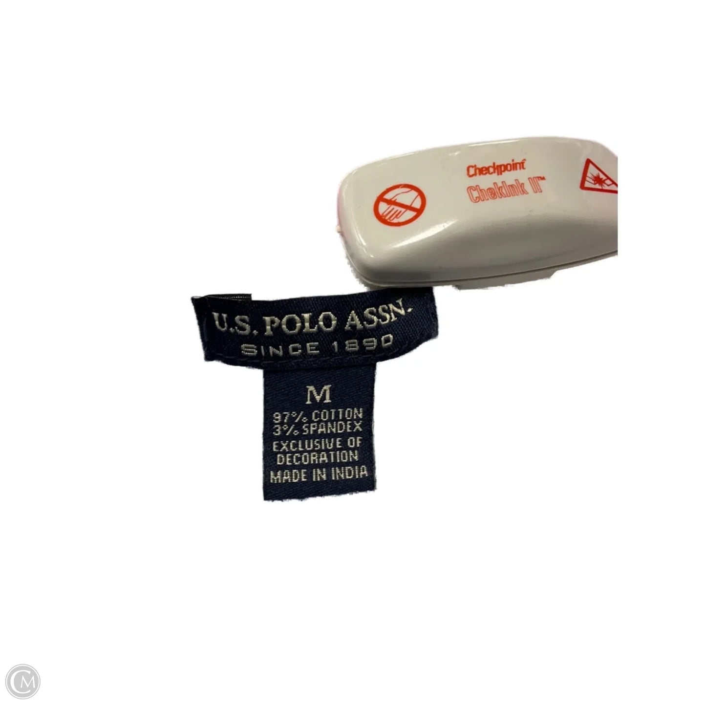 Blouse Long Sleeve By Us Polo Assoc In Blue, Size: M