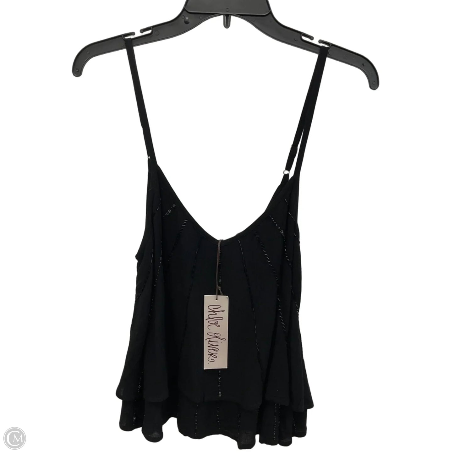 Top Sleeveless By Anthropologie In Black, Size: S