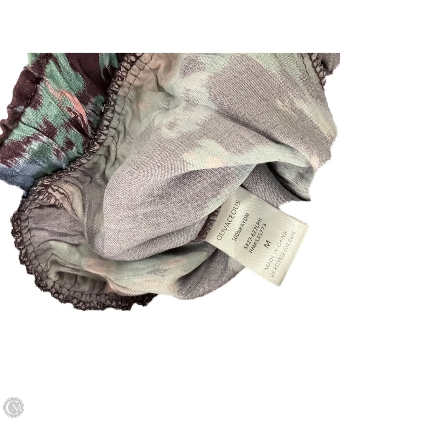 Pants Lounge By Olivaceous In Floral Print, Size: M