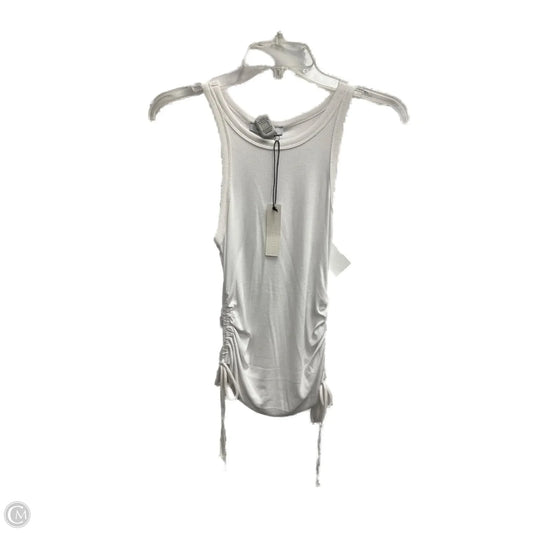 Top Sleeveless By Olivaceous In White, Size: M