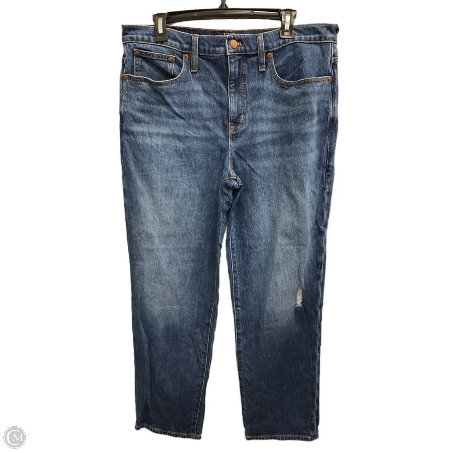 Jeans Boyfriend By J. Crew In Blue Denim, Size: 10