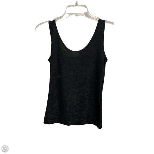 Top Sleeveless By Joe Fresh In Black, Size: S