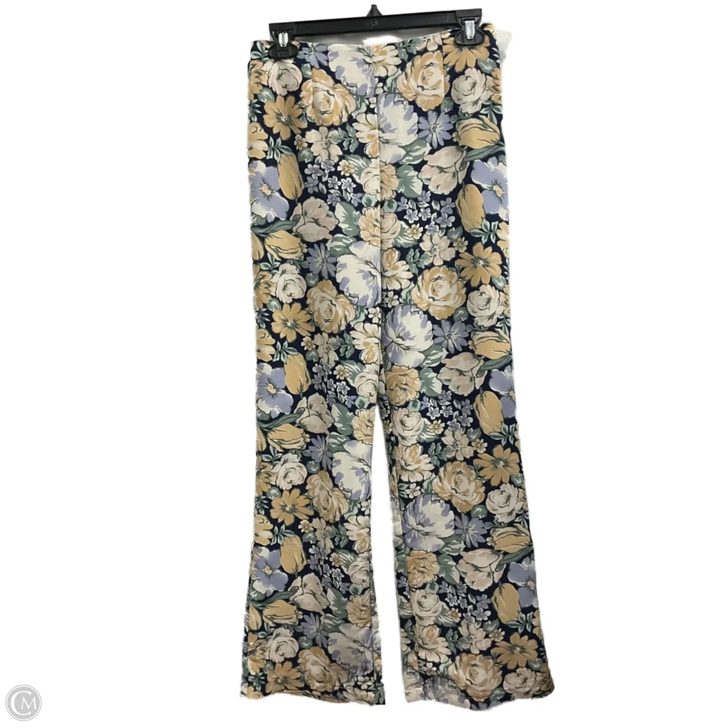 Pants Lounge By Clothes Mentor In Floral Print, Size: M