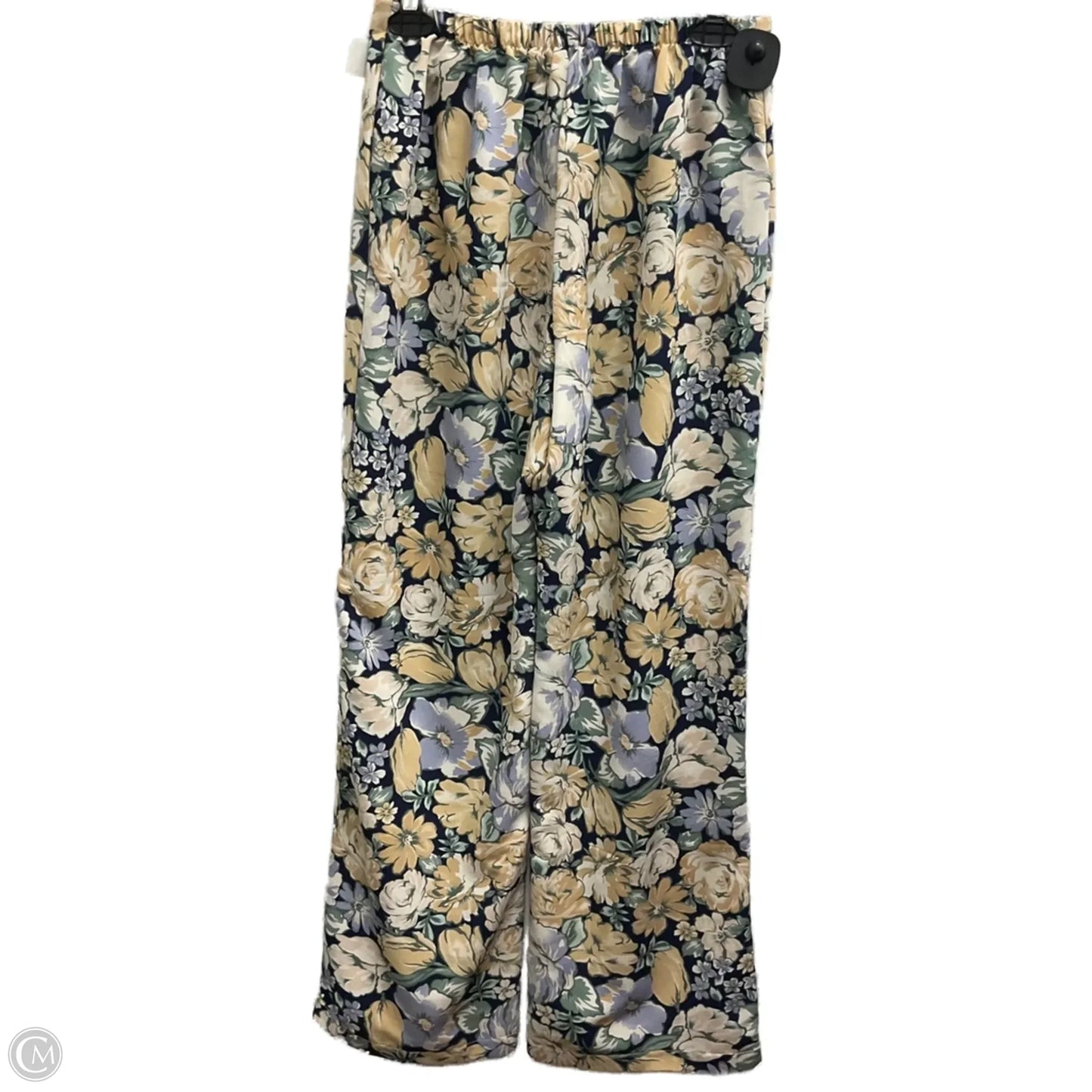 Pants Lounge By Clothes Mentor In Floral Print, Size: M