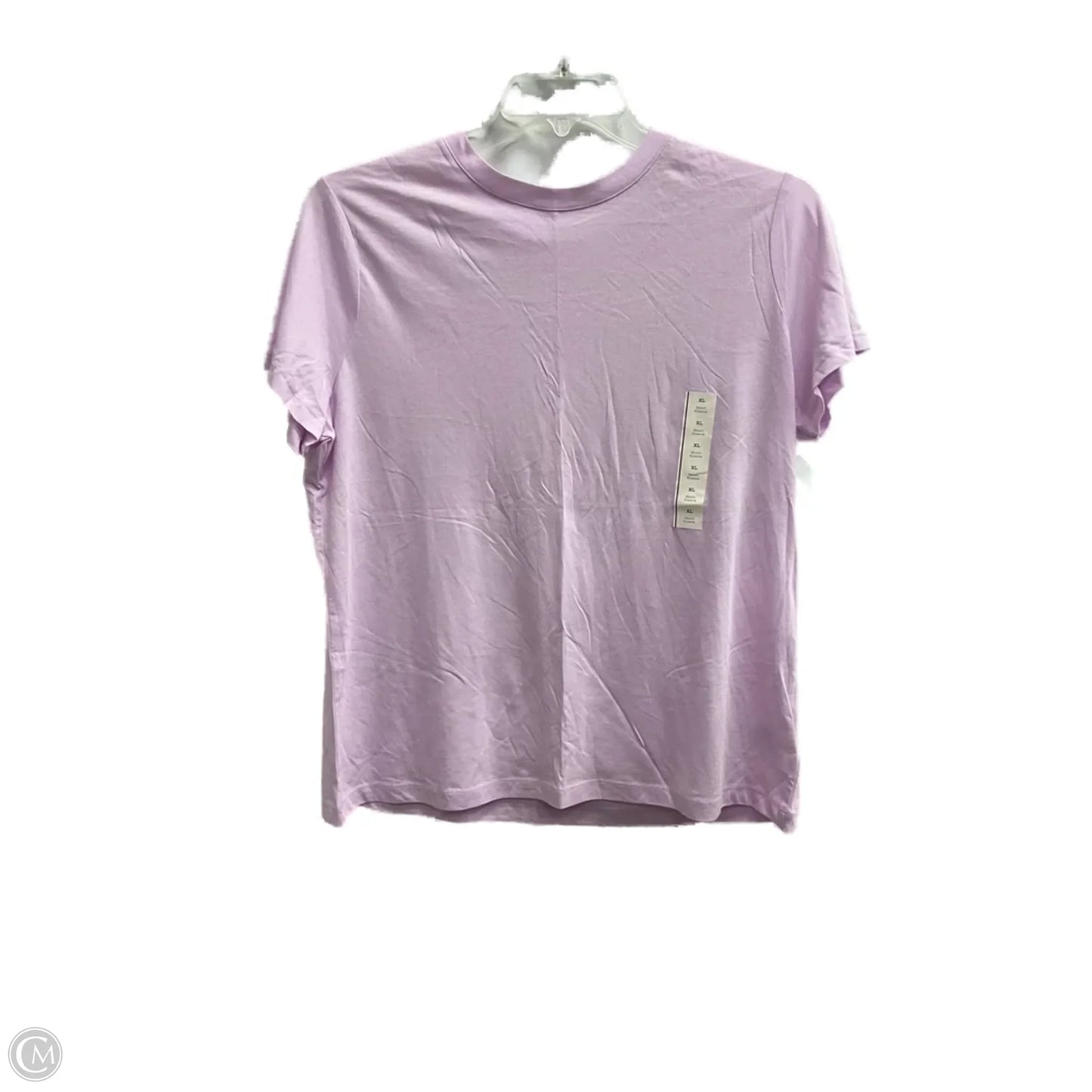 Top Short Sleeve By A New Day In Purple, Size: Xl