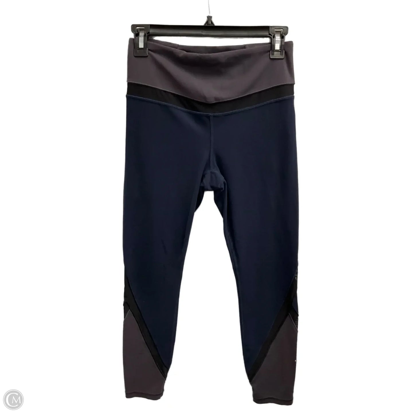 Athletic Leggings By Athleta In Navy, Size: S