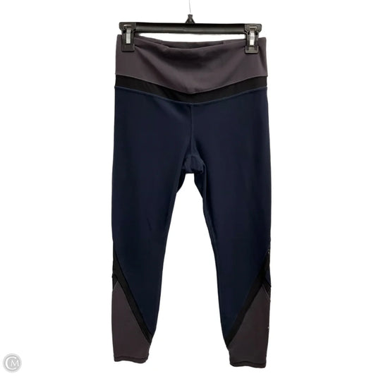 Athletic Leggings By Athleta In Navy, Size: S