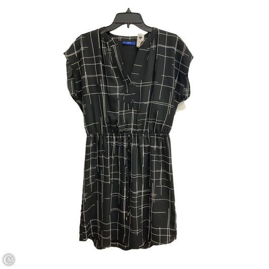 Dress Casual Short By Apt 9 In Black & White, Size: M
