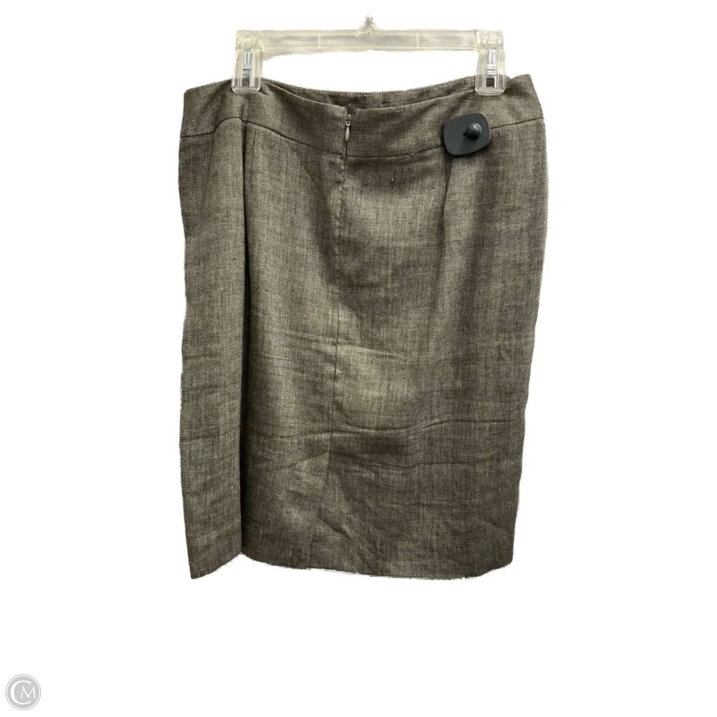 Skirt Midi By Grace In Taupe, Size: 10