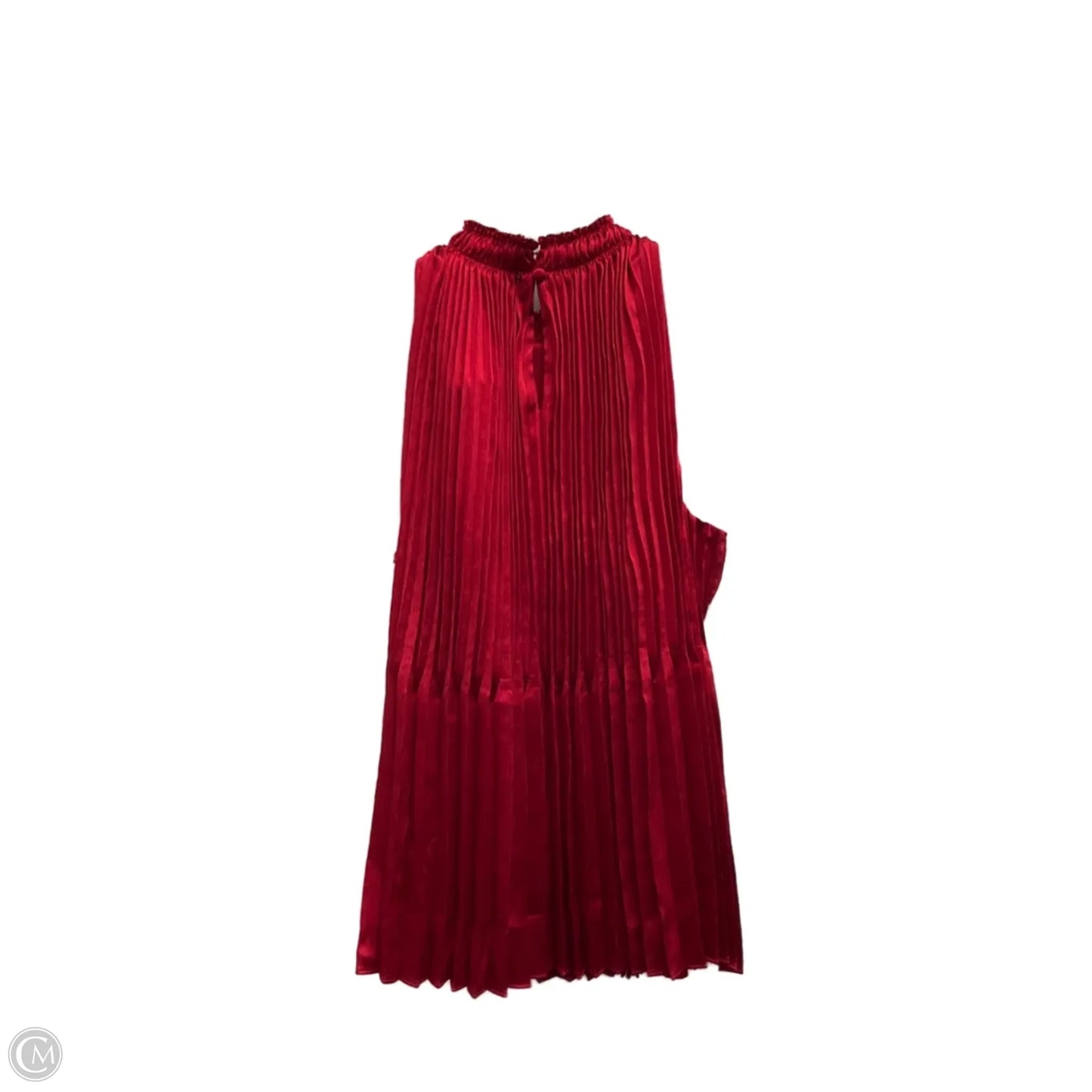 Top Sleeveless By Nine West In Red, Size: L