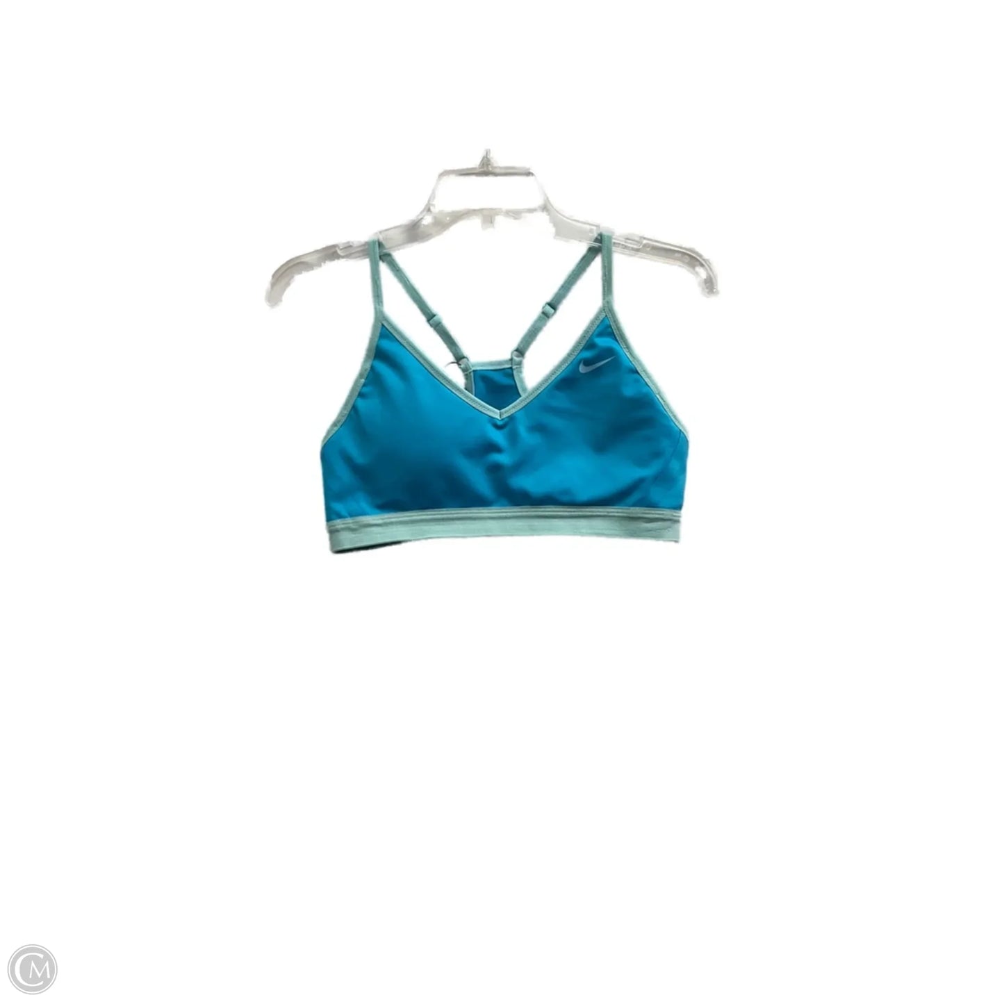 Athletic Bra By Nike In Blue, Size: L