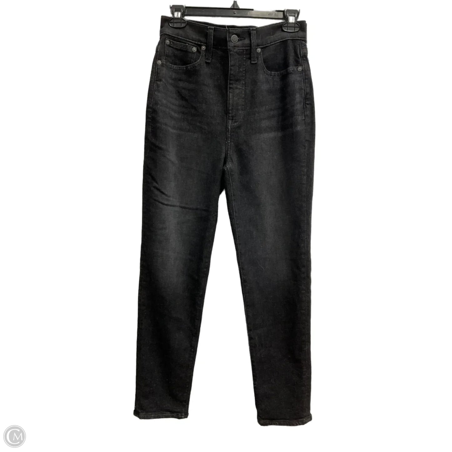 Jeans Straight By Madewell In Black, Size: 2