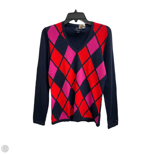 Top Long Sleeve By Tommy Hilfiger In Multi-colored, Size: M