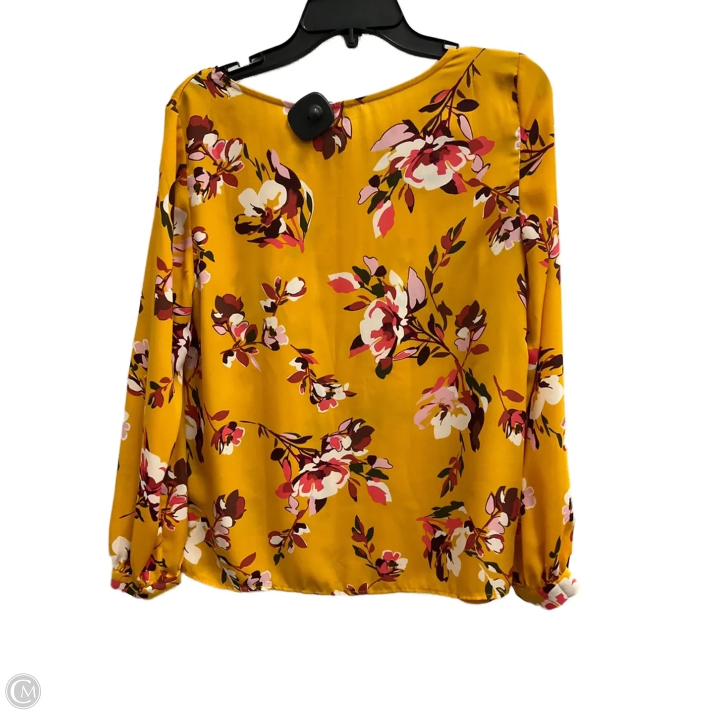 Top Long Sleeve By Talbots In Floral Print, Size: S