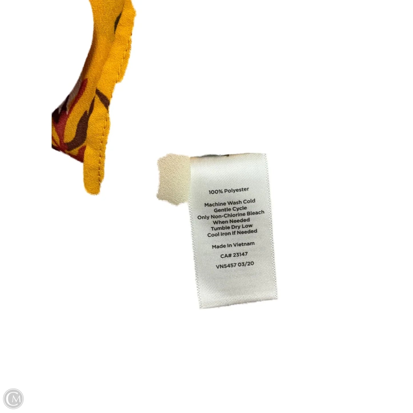 Top Long Sleeve By Talbots In Floral Print, Size: S