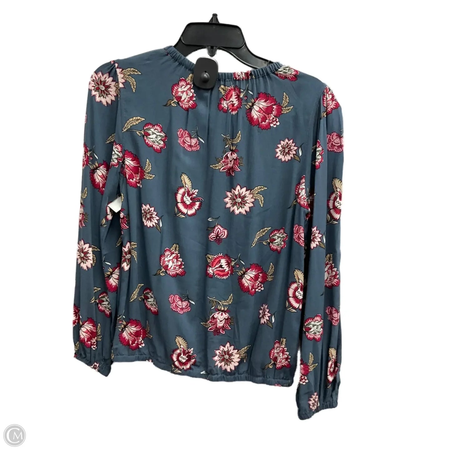 Top Long Sleeve By Loft In Floral Print, Size: S