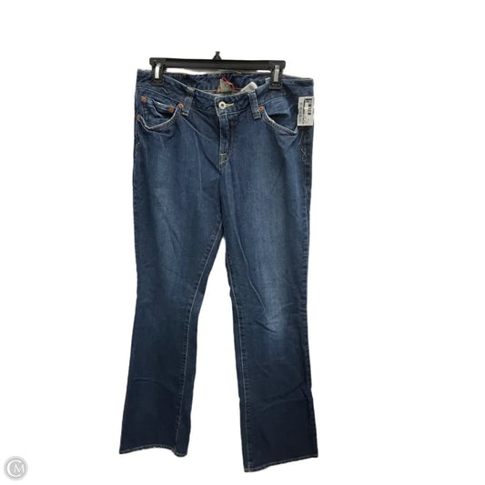 Jeans Boot Cut By Lucky Brand In Blue Denim, Size: 10