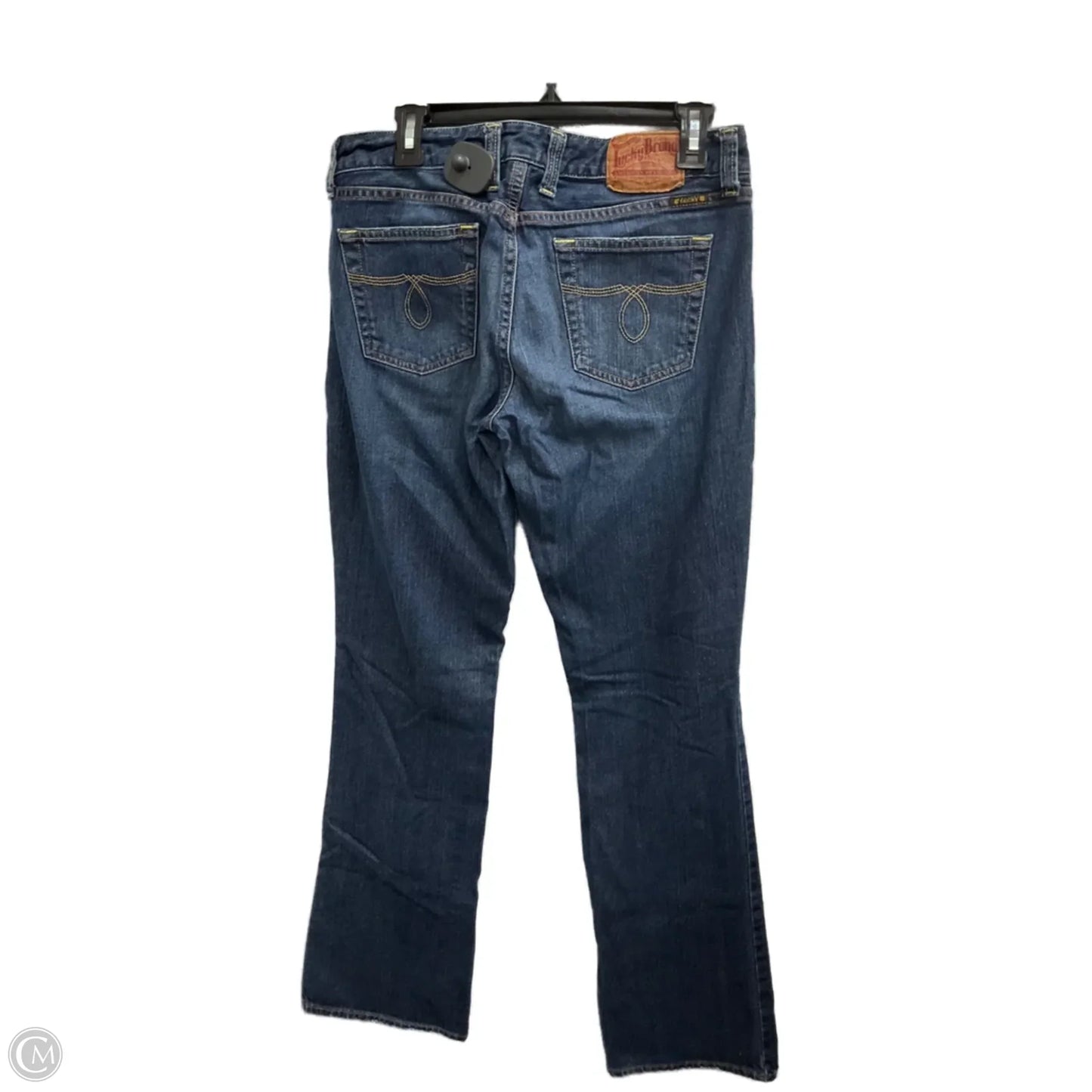 Jeans Boot Cut By Lucky Brand In Blue Denim, Size: 10