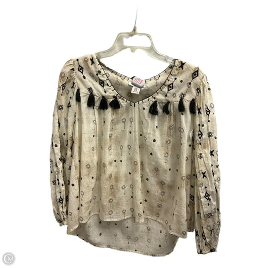 Top Long Sleeve By Rachel Zoe In Floral Print, Size: Xs