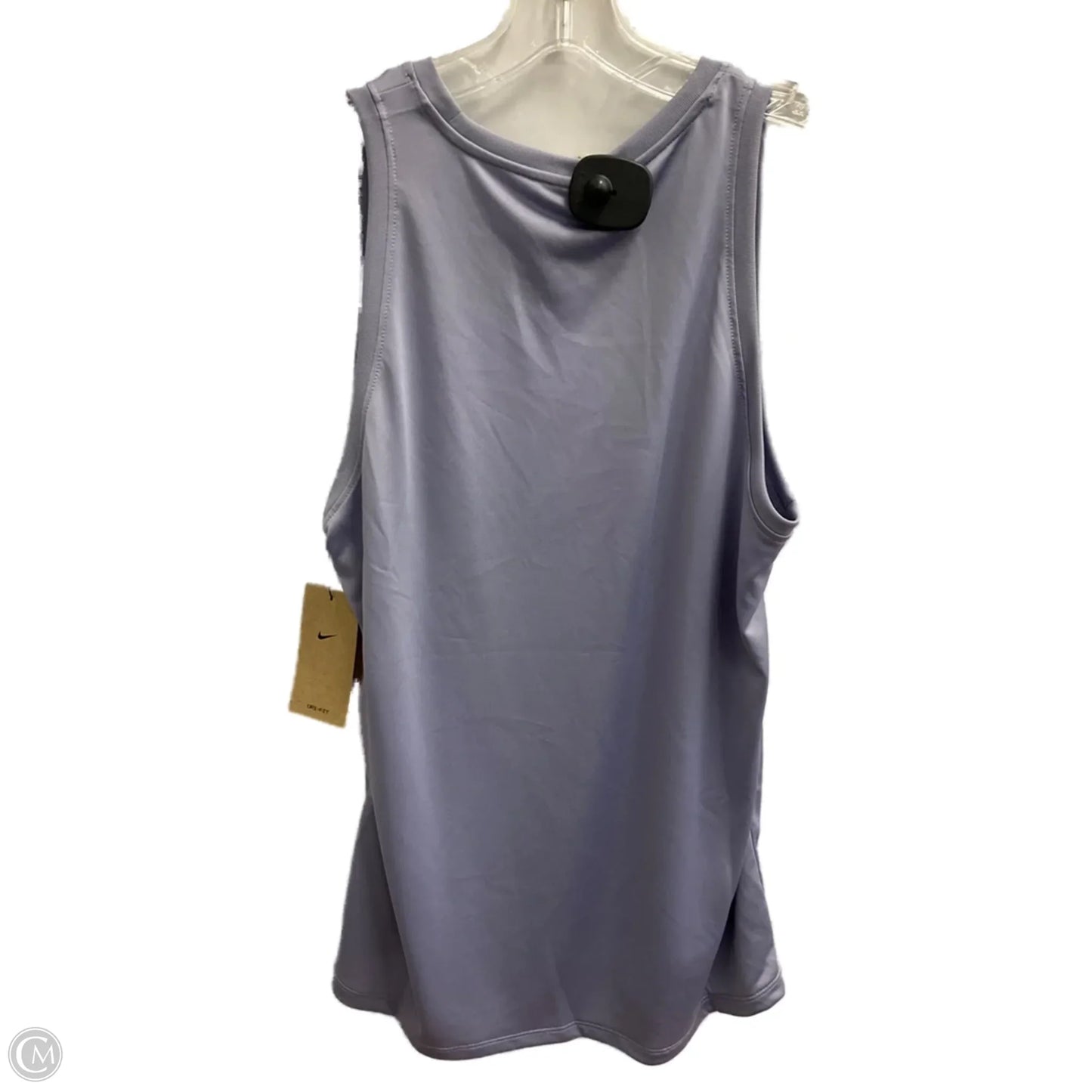 Athletic Tank Top By Nike In Blue, Size: M