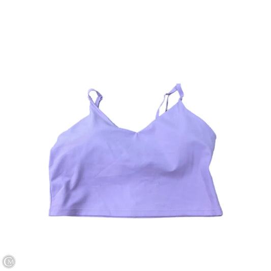 Athletic Bra By Athleta In Purple, Size: S