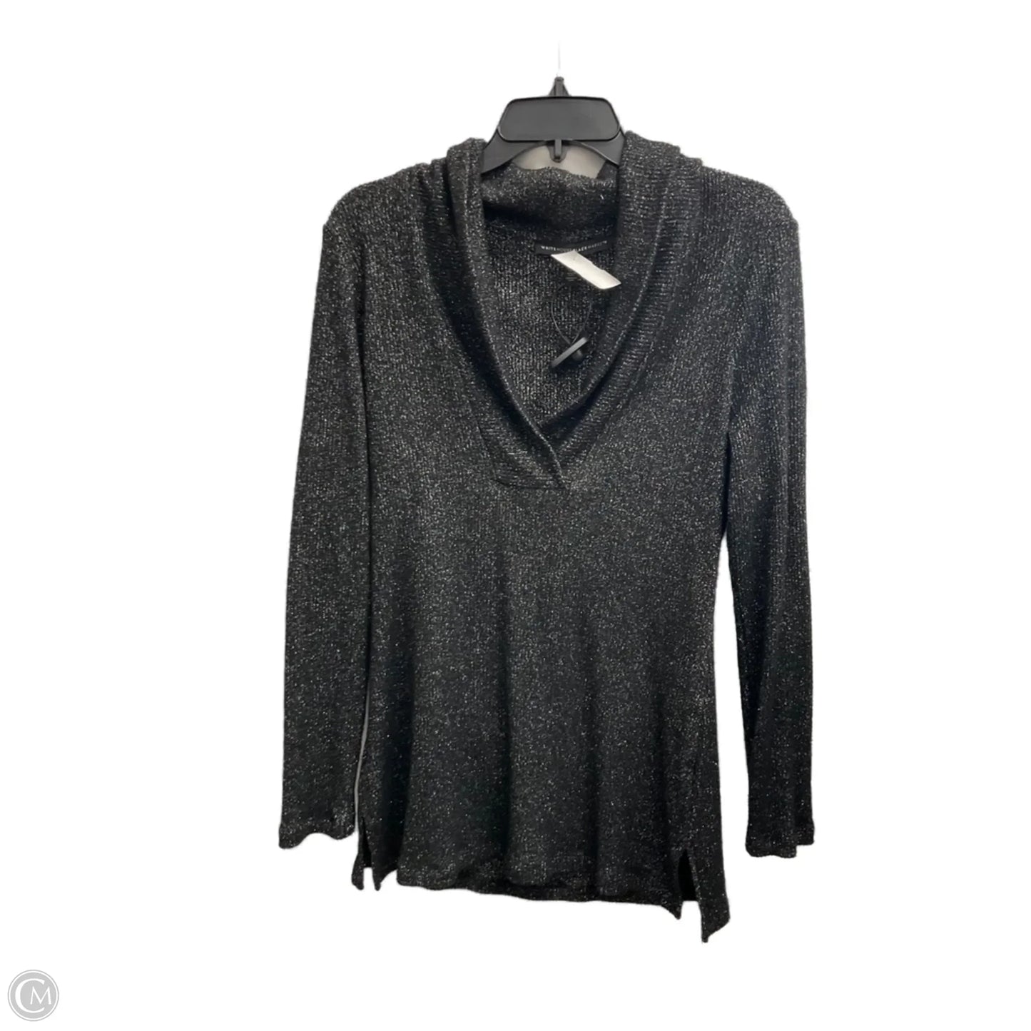 Top Long Sleeve By White House Black Market In Black, Size: S