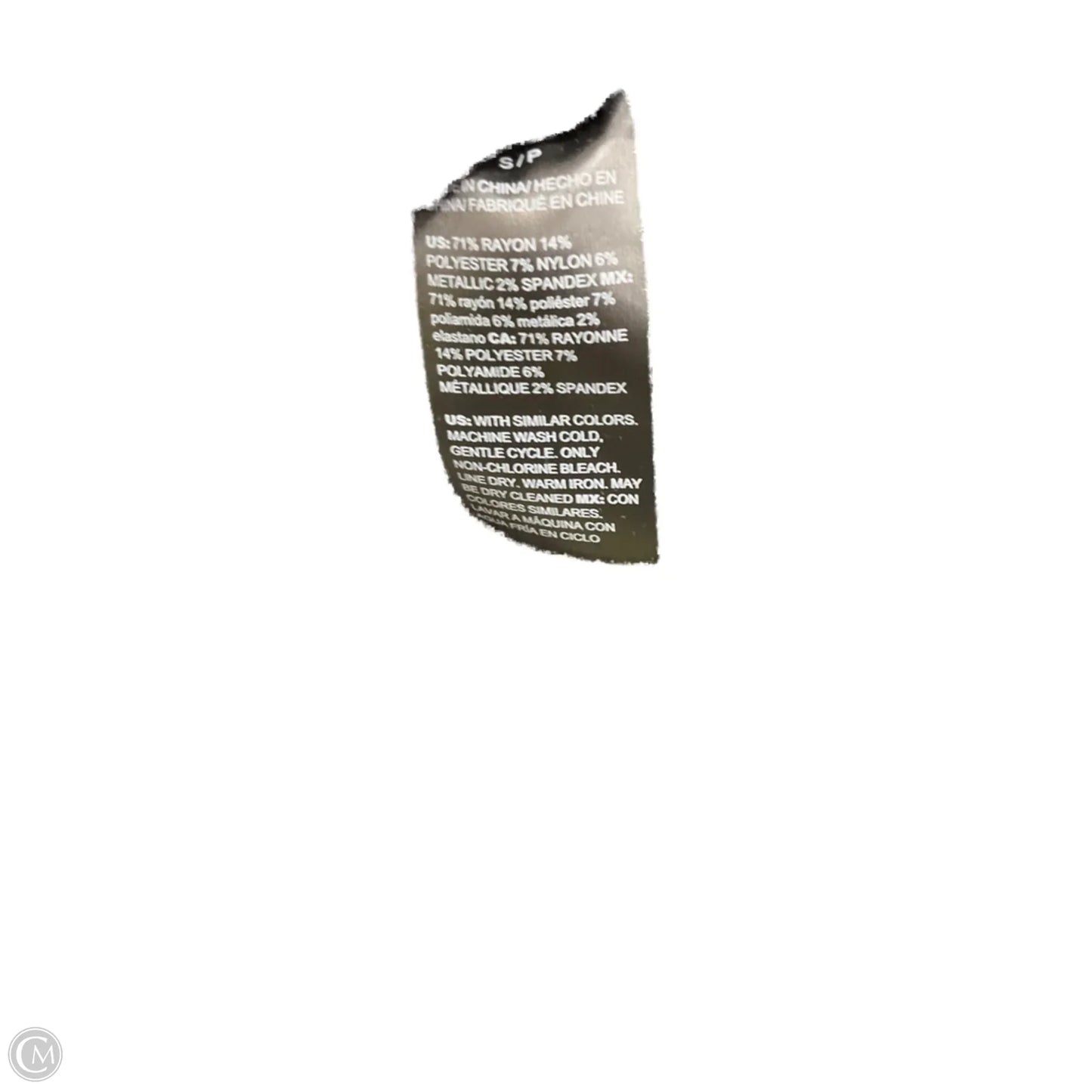 Top Long Sleeve By White House Black Market In Black, Size: S