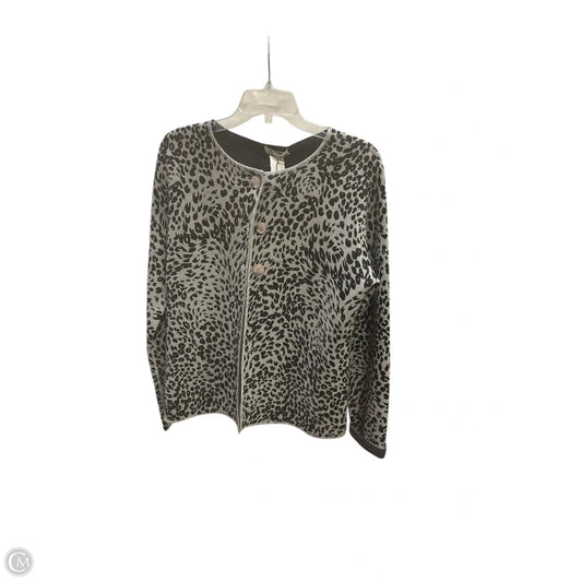 Cardigan By Cmc In Animal Print, Size: L