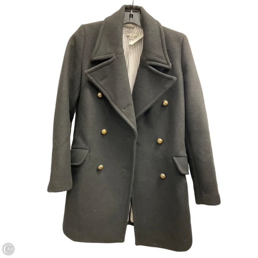 Coat Peacoat By Nili Lotan In Black, Size: Xxs