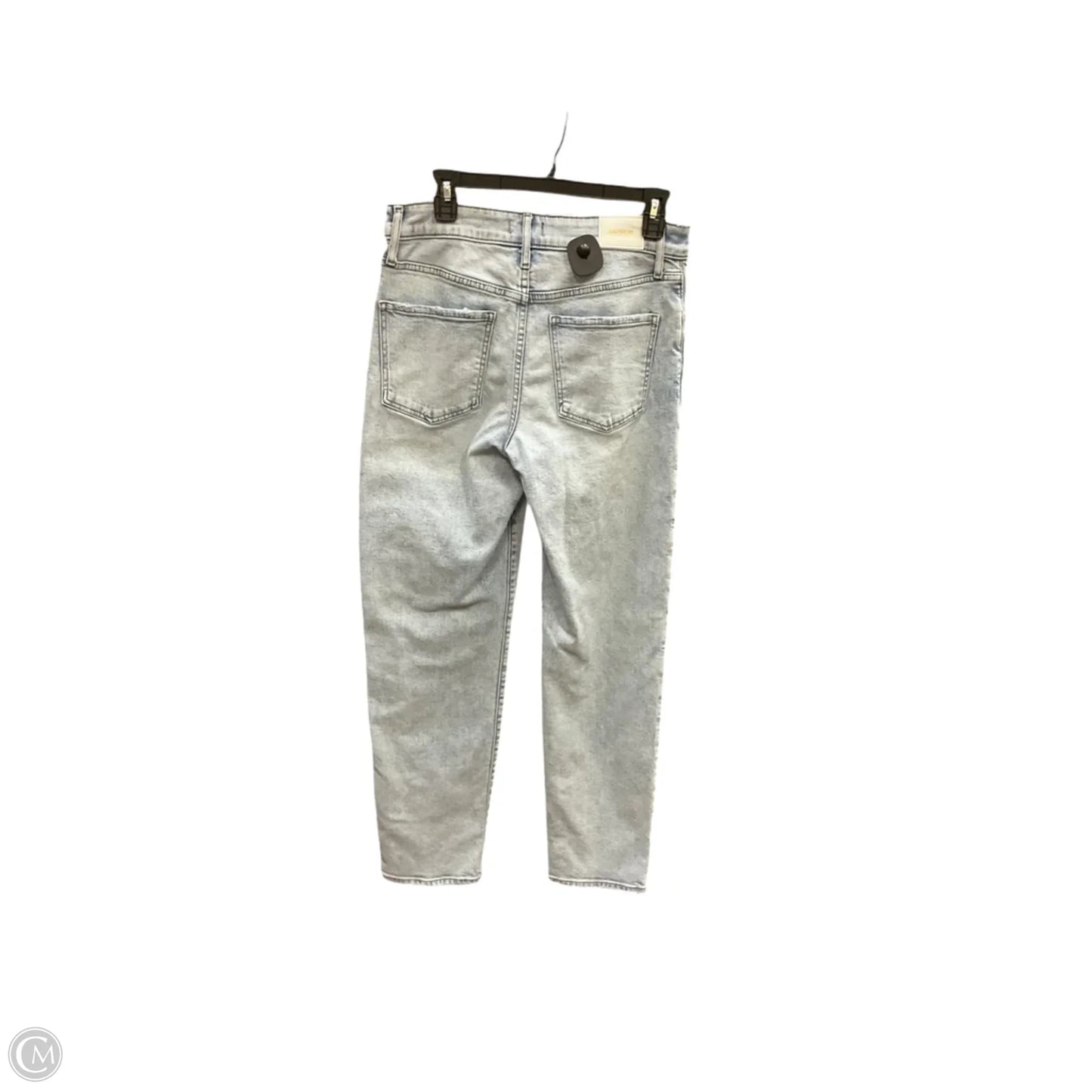 Jeans Straight By Express In Blue Denim, Size: 4l