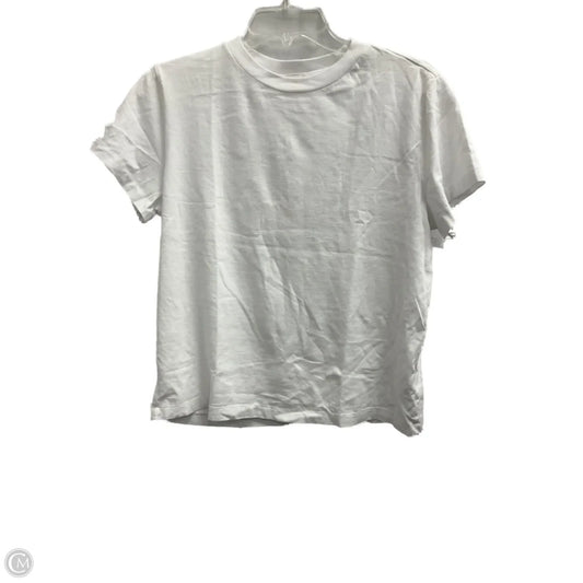 Top Short Sleeve By Cma In White, Size: M