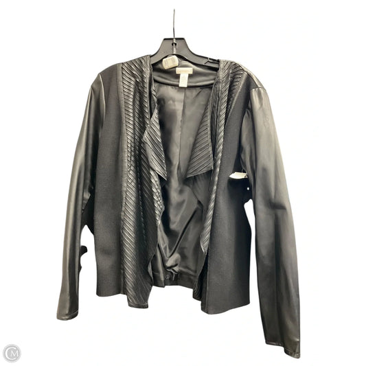 Jacket Other By Chicos In Black, Size: L