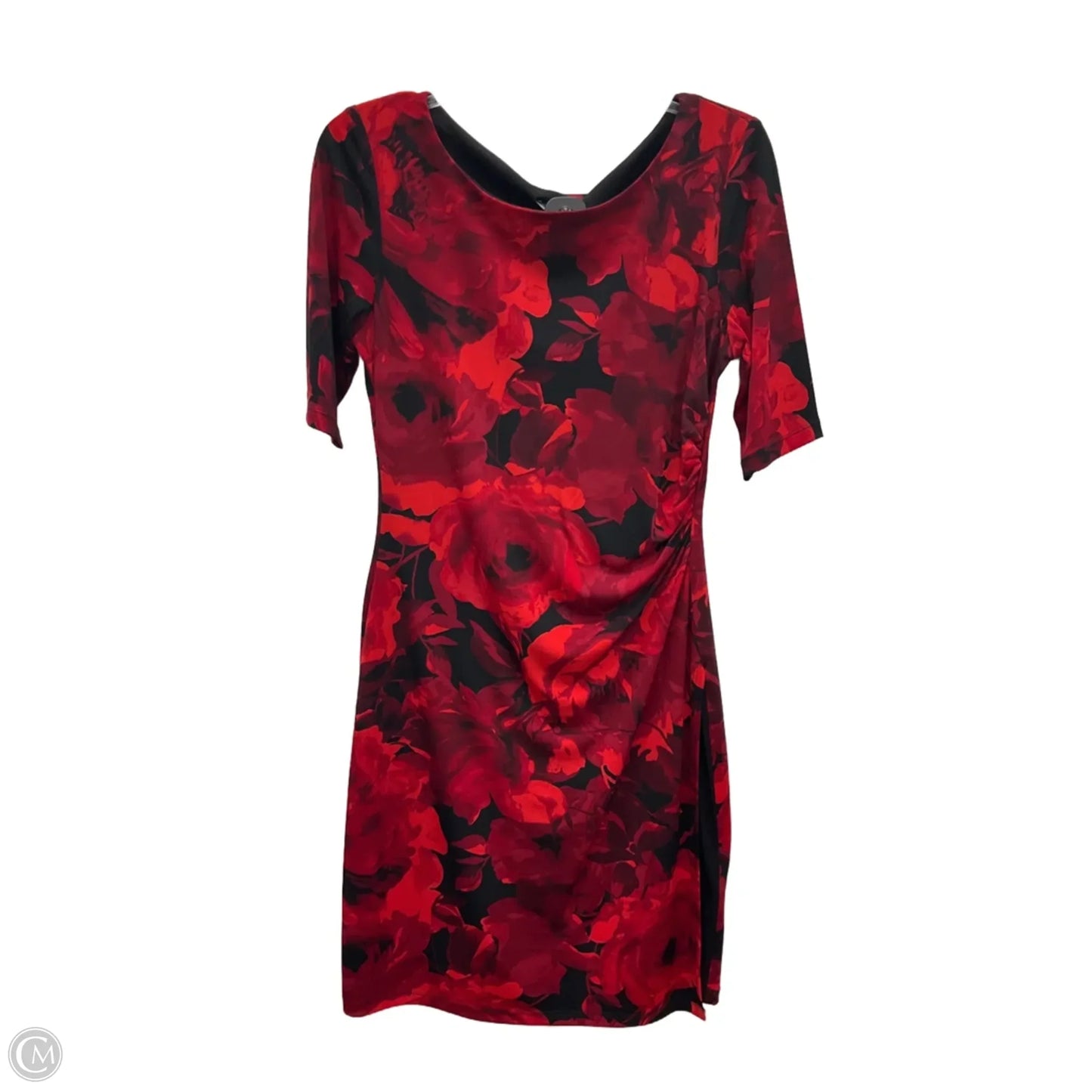 Dress Work By Connected Apparel In Floral Print, Size: S