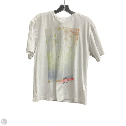 Top Short Sleeve By Scotch & Soda In White, Size: Xs