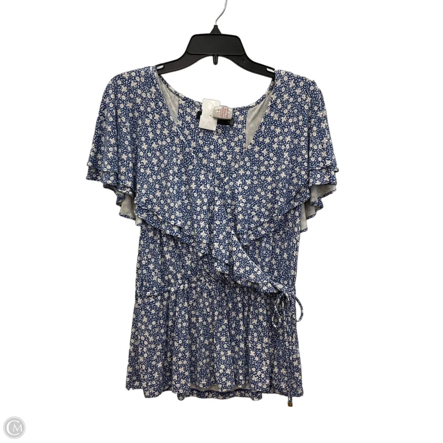 Top Sleeveless By Lauren By Ralph Lauren In Floral Print, Size: M