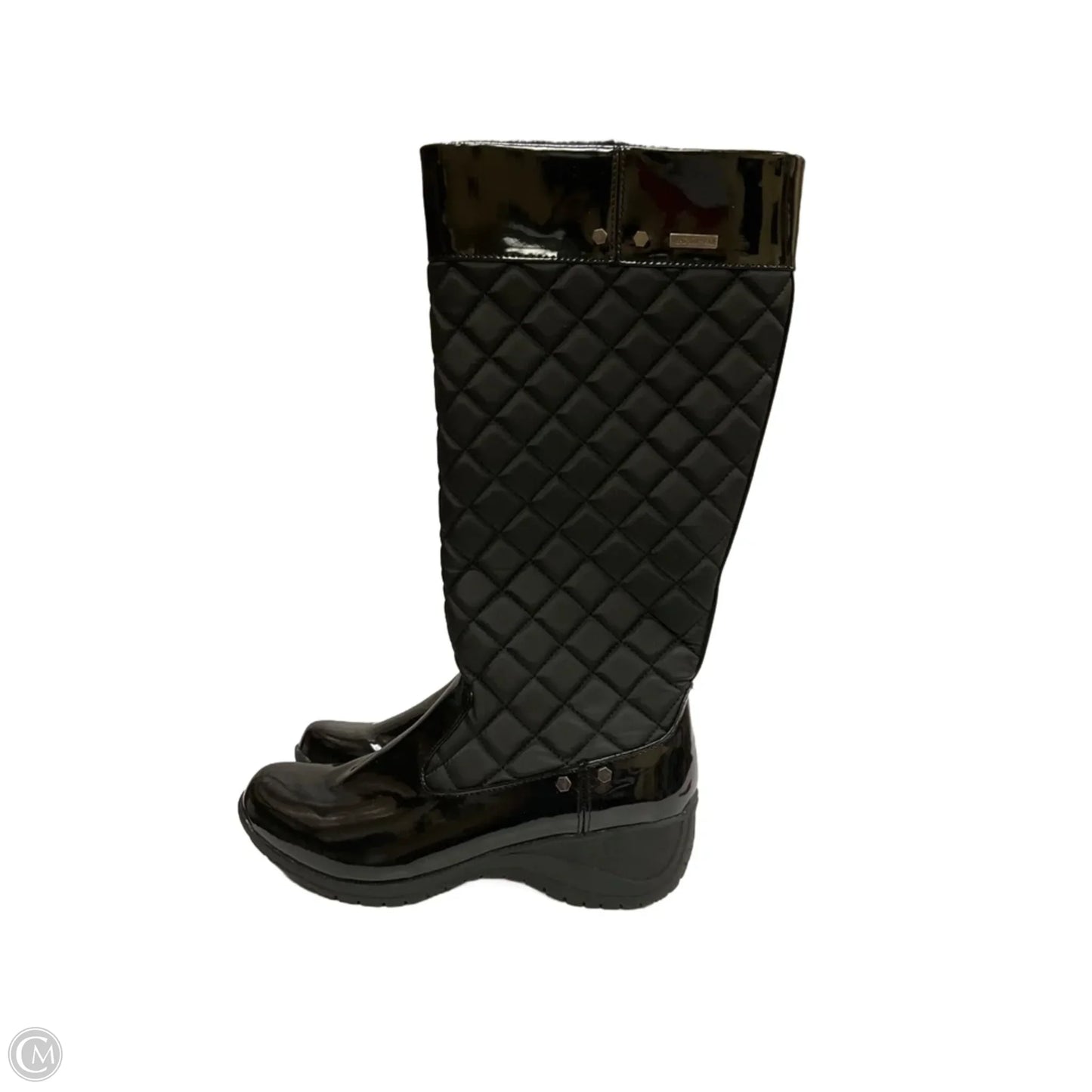 Boots Knee Flats By Weatherproof In Black, Size: 8.5