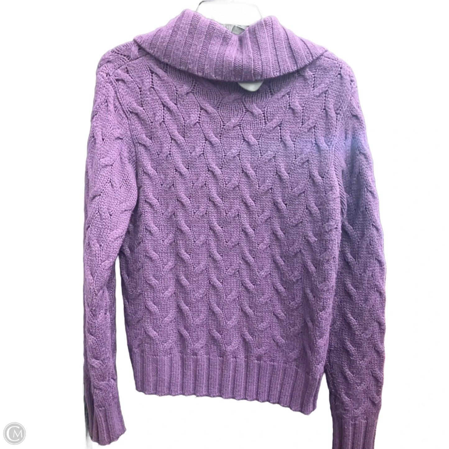 Sweater By Calvin Klein In Purple, Size: M